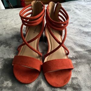 🧡ORANGE TORRID HEELS🧡
